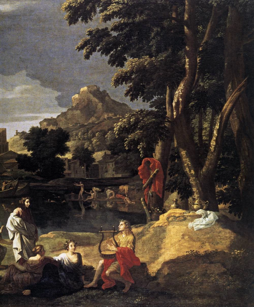 Paesaggio con Orfeo e Euridice - Musée du Louvre, Paris